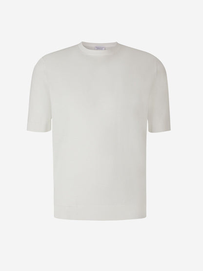 Outlet online Santa Eulalia Hombre Camiseta Lisa Algodón color Negro sku 553-003016 02 - Foto 1