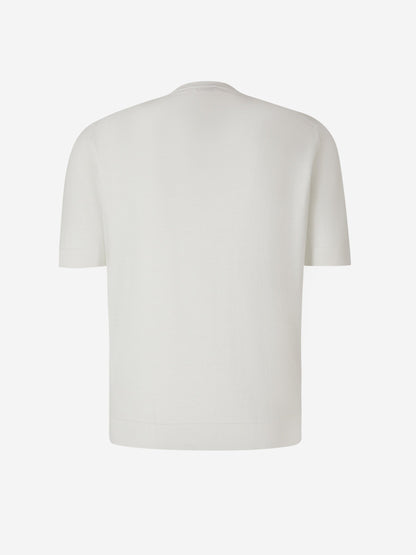 Outlet online Santa Eulalia Hombre Camiseta Lisa Algodón color Negro sku 553-003016 02 - Foto 2