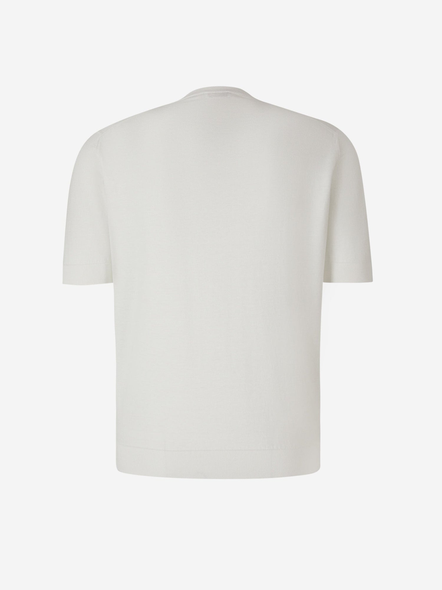Outlet online Santa Eulalia Hombre Camiseta Lisa Algodón color Blanco sku 553-003016 01 - Foto 2