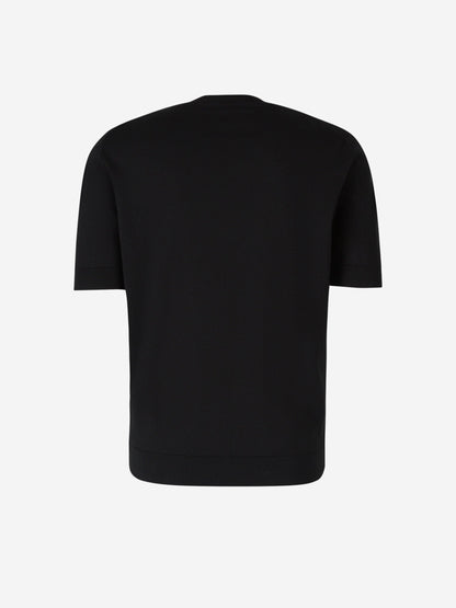 Outlet online Santa Eulalia Hombre Camiseta Lisa Algodón color Blanco sku 553-003016 01 - Foto 5
