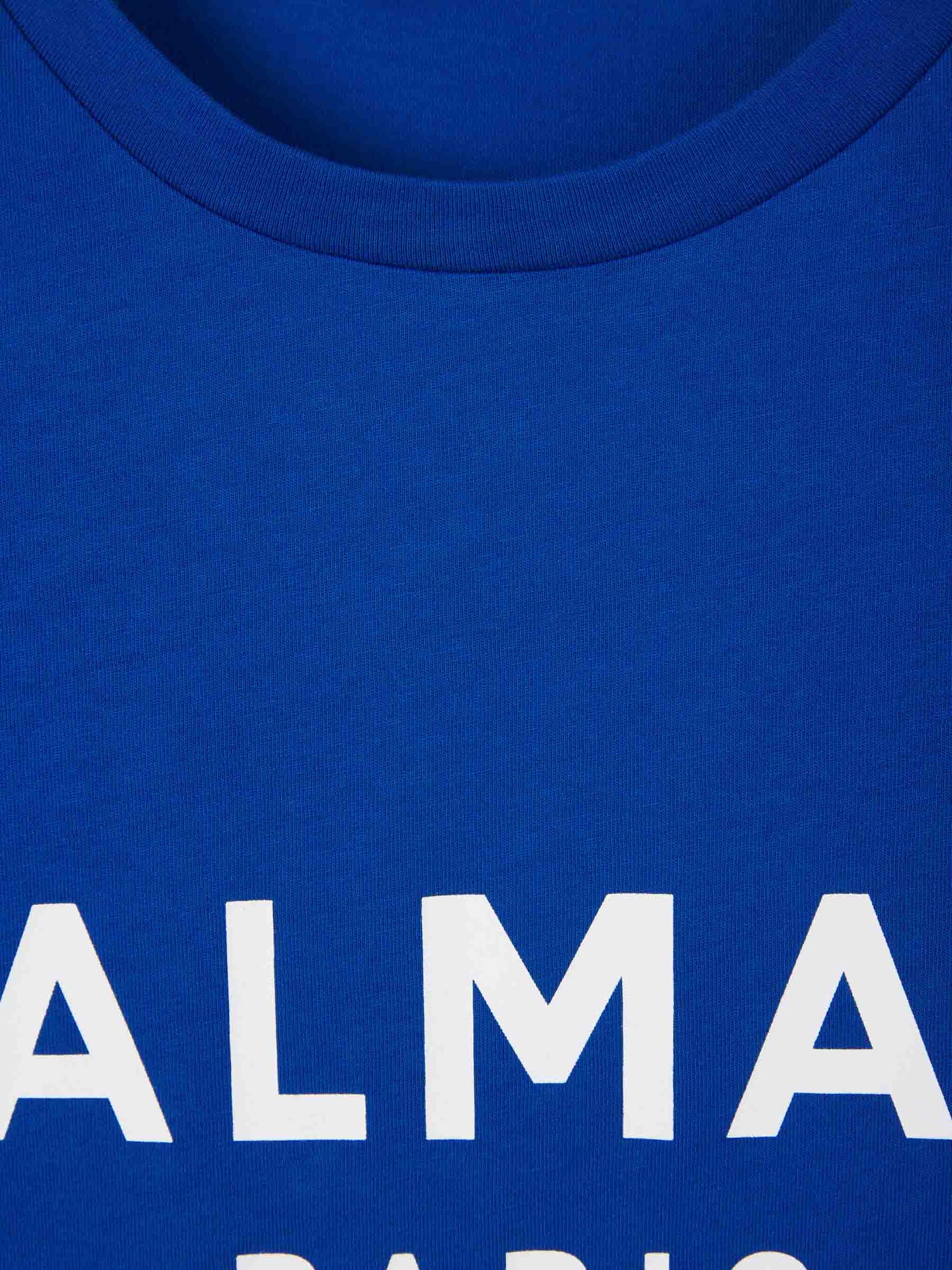 Outlet online Balmain Hombre Camiseta Logo Contraste color Verde Militar sku 553-003118 00 - Foto 7