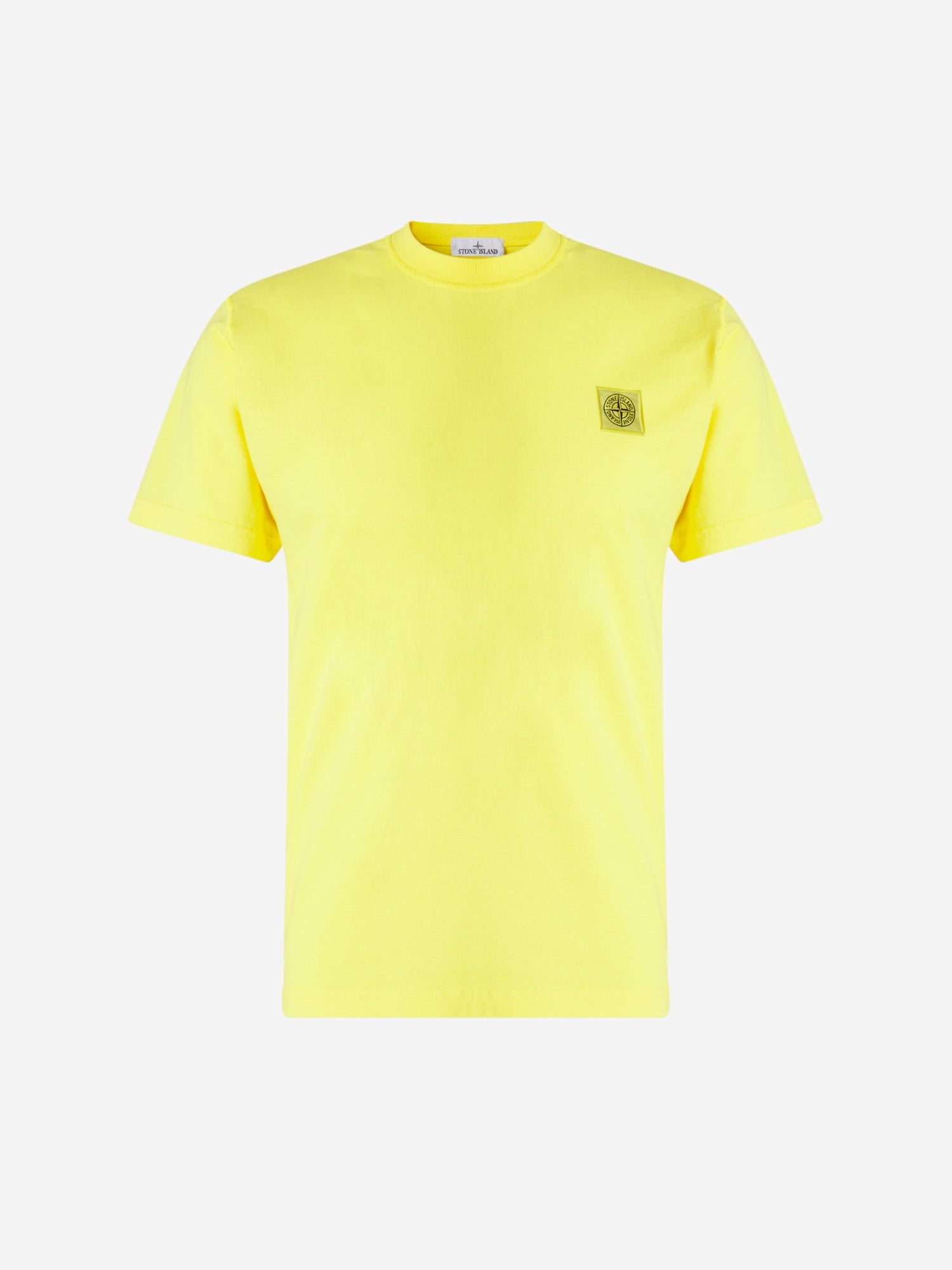 Outlet online Stone Island Hombre Camiseta Parche Logo color Amarillo sku 553-003143 01 - Foto 4
