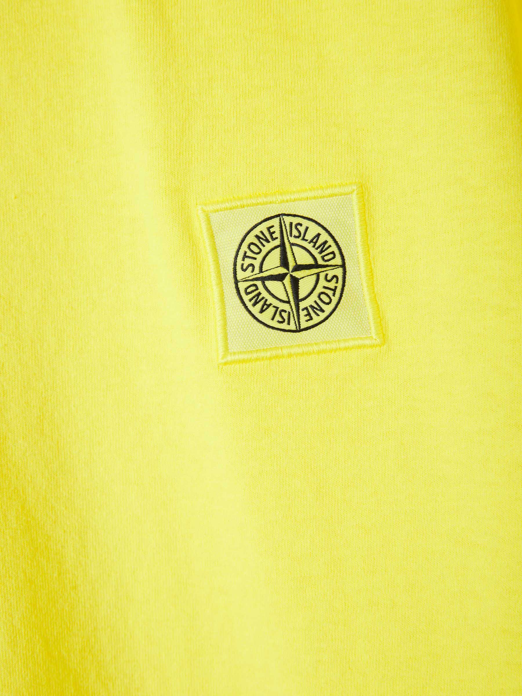 Outlet online Stone Island Hombre Camiseta Parche Logo color Amarillo sku 553-003143 01 - Foto 1