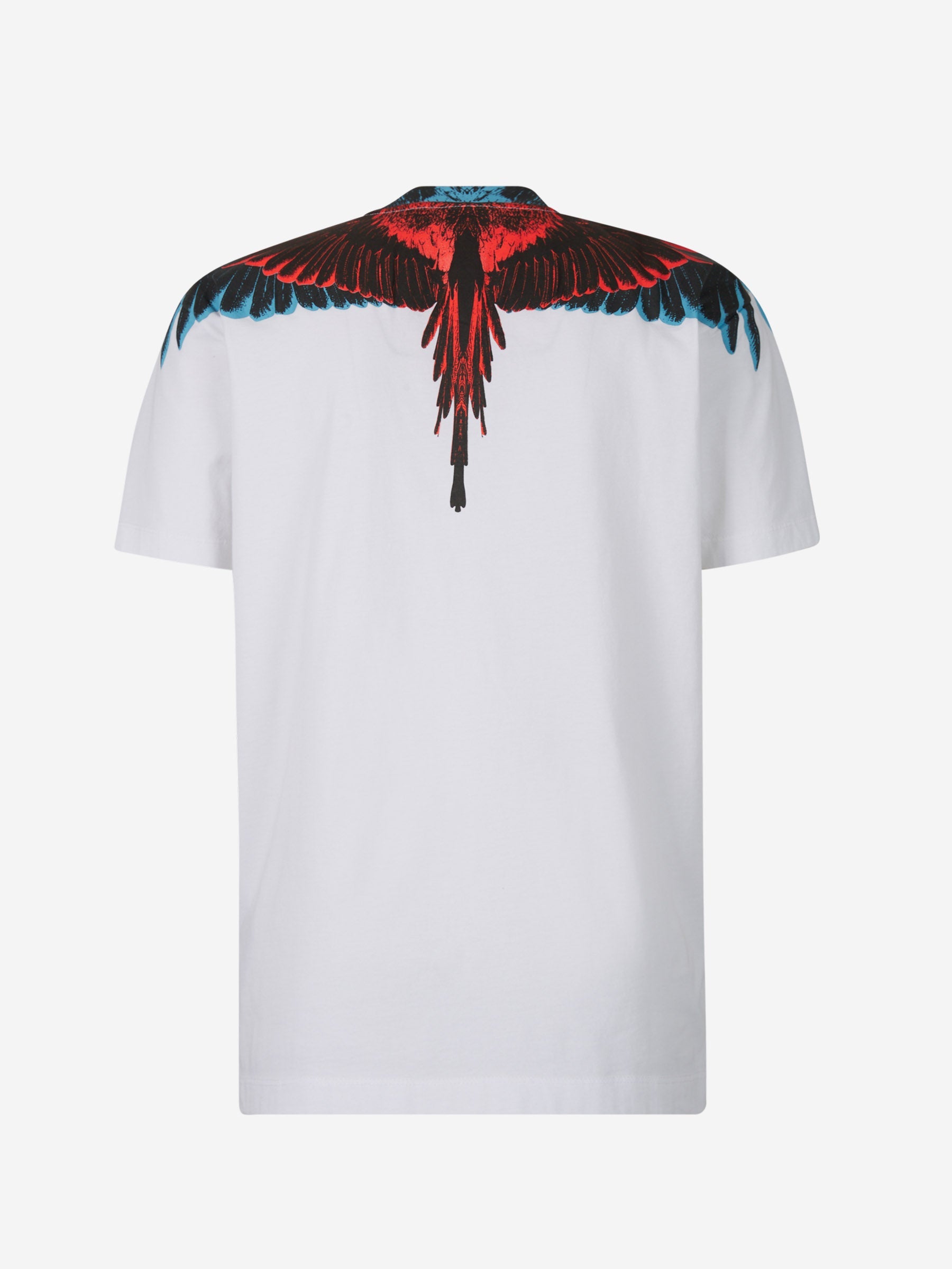 Outlet online Marcelo Burlon Hombre Camiseta Alas Algodón color Blanco sku 553-003152 01 - Foto 1