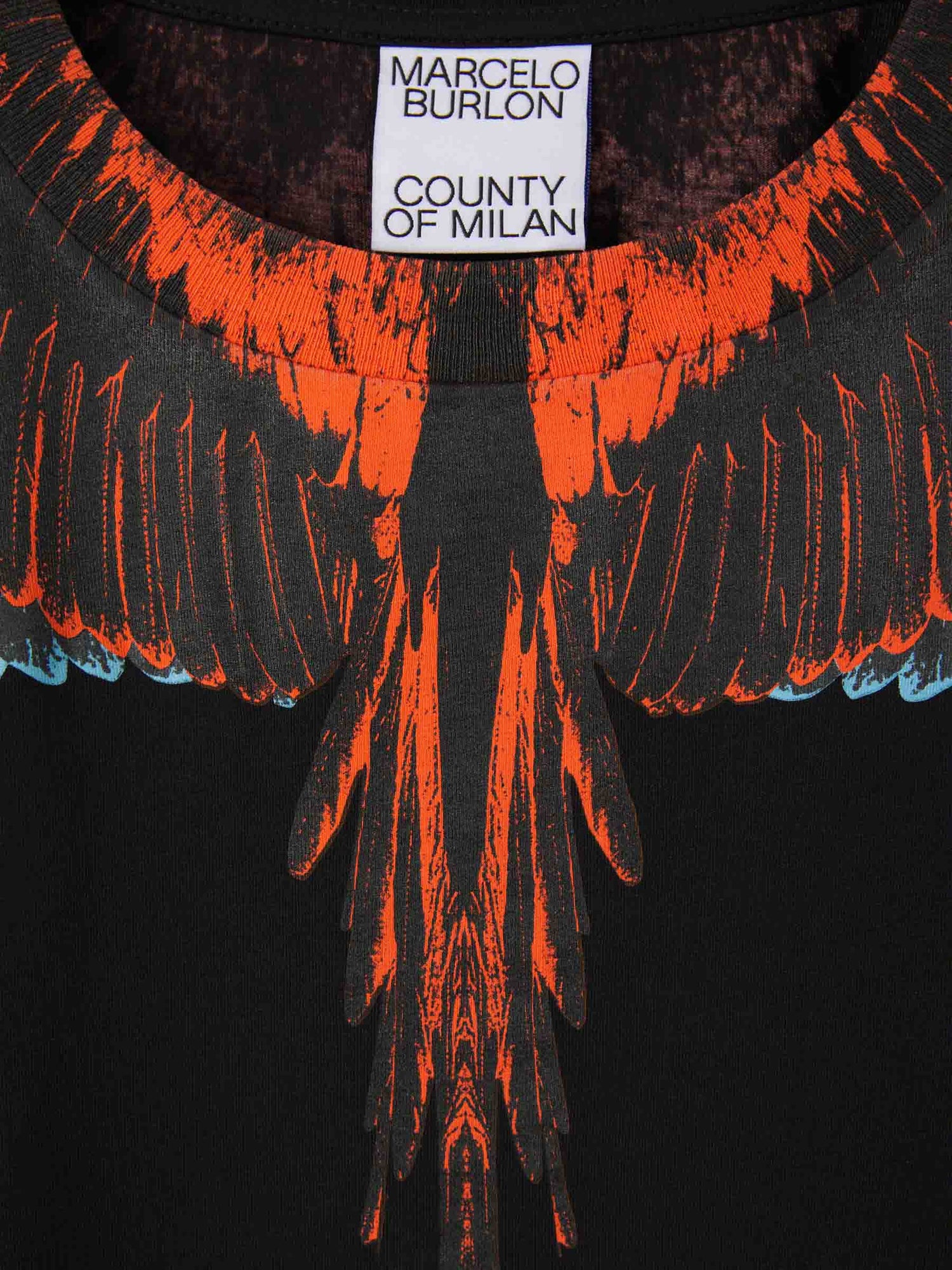 Outlet online Marcelo Burlon Hombre Camiseta Alas Algodón color Blanco sku 553-003152 01 - Foto 4