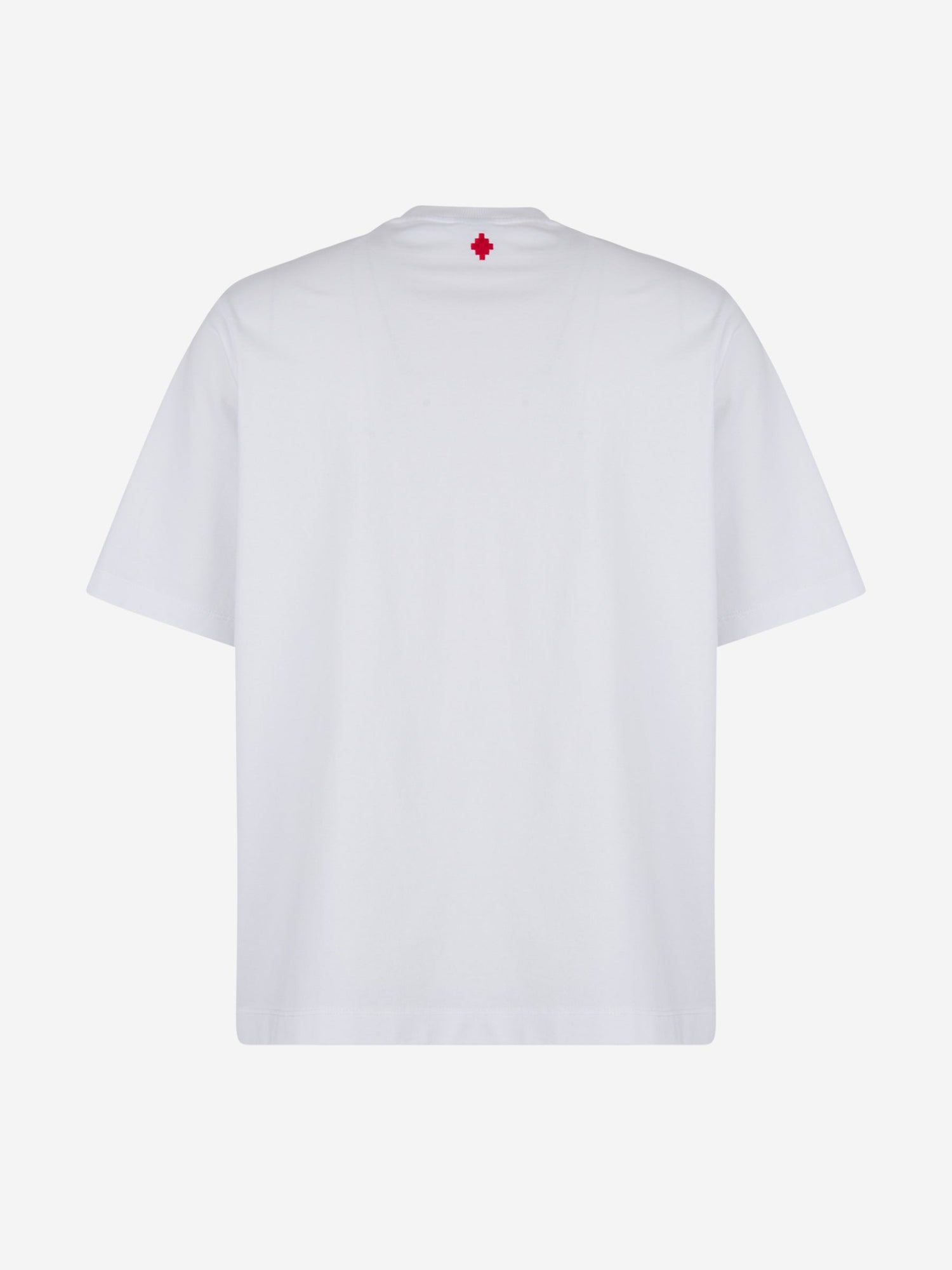 Outlet online Marcelo Burlon Hombre Camiseta Gráfico Estampado color Blanco sku 553-003153 01 - Foto 3
