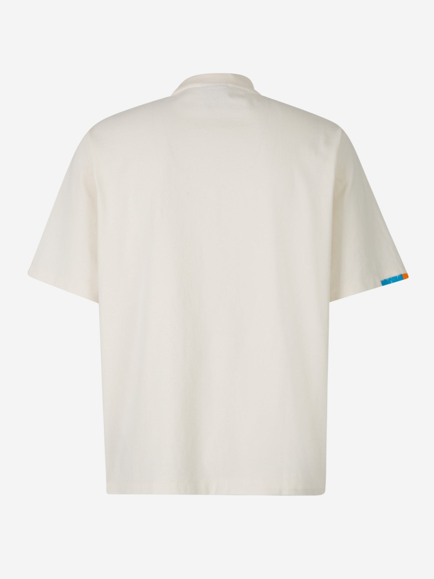 Outlet online Marcelo Burlon Hombre Camiseta Logo Bordado color Lila sku 553-003154 02 - Foto 2