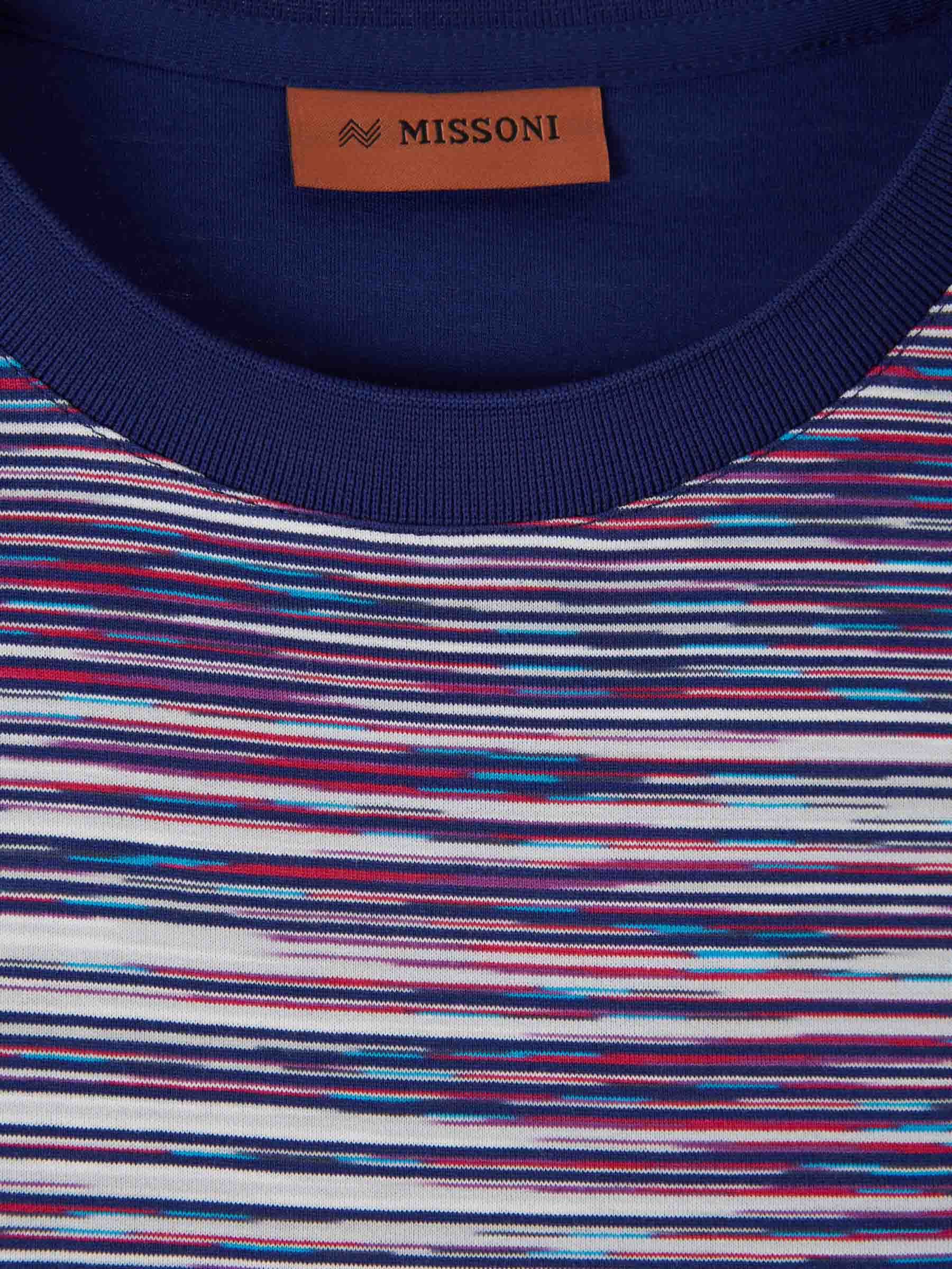 Outlet online Missoni Hombre Camiseta Motivo Rayas color Multicolor sku 553-003175 00 - Foto 2