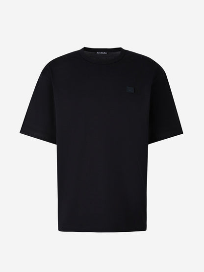 Outlet online Acne Studios Face Hombre Camiseta Parche Cara color Negro sku 553-003219 01 - Foto 1