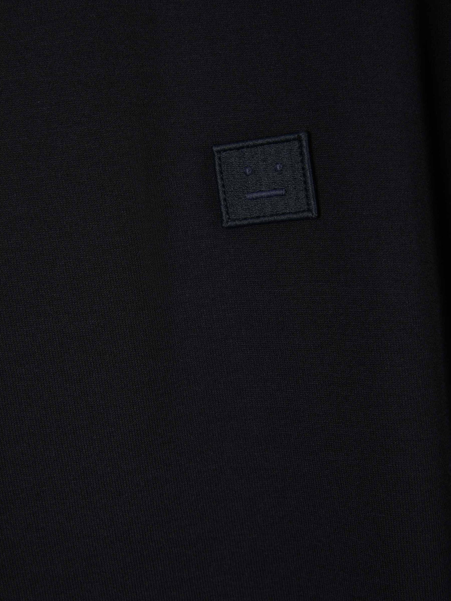 Outlet online Acne Studios Face Hombre Camiseta Parche Cara color Negro sku 553-003219 01 - Foto 3