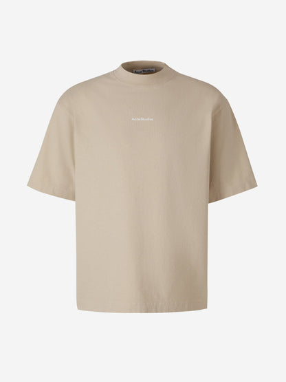 Outlet online Acne Studios Hombre Camiseta Logo Algodón color Rosa sku 553-003224 03 - Foto 1