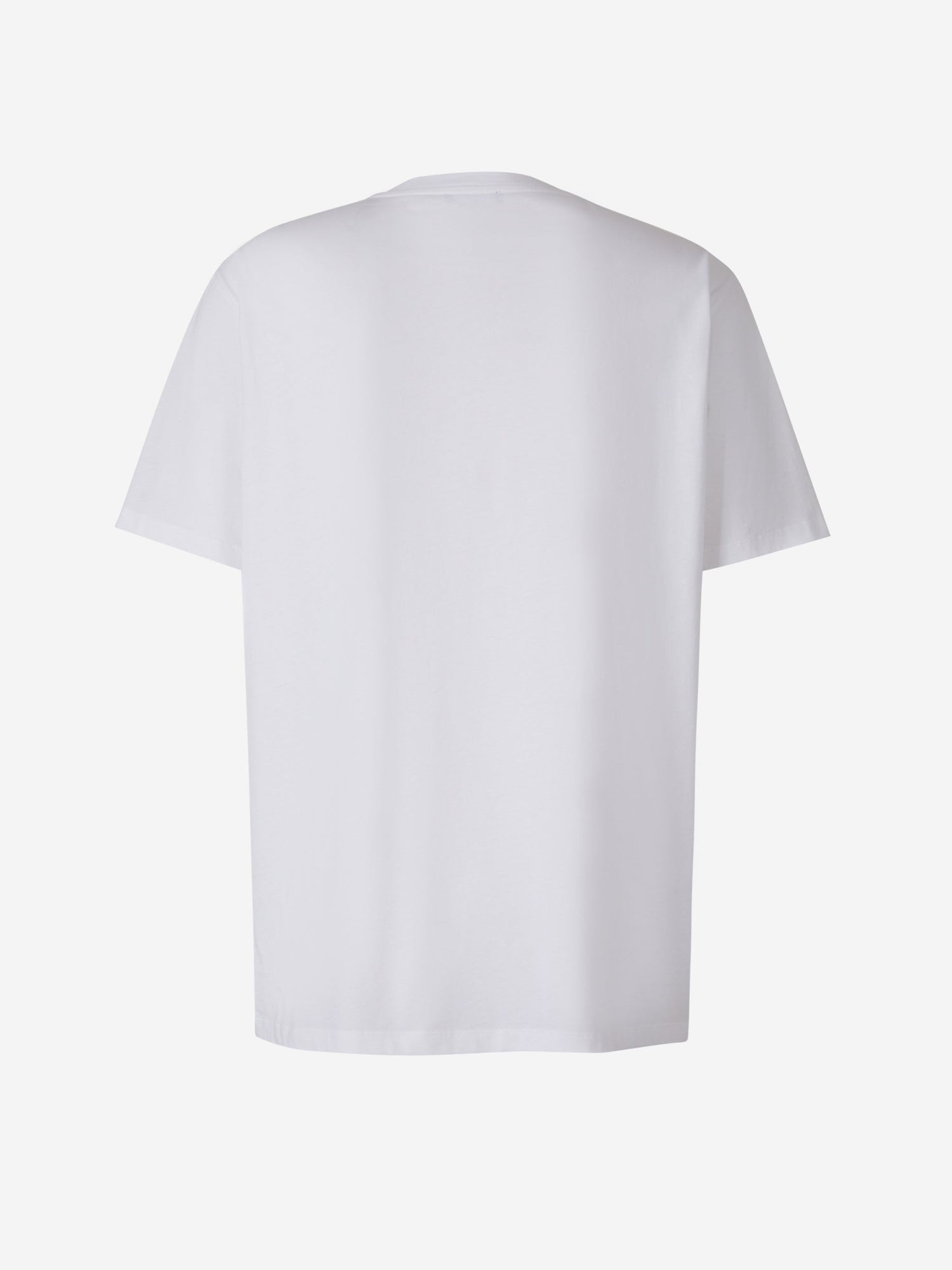 Outlet online Balmain Hombre Camiseta Logo Algodón color Blanco sku 553-003226 01 - Foto 2