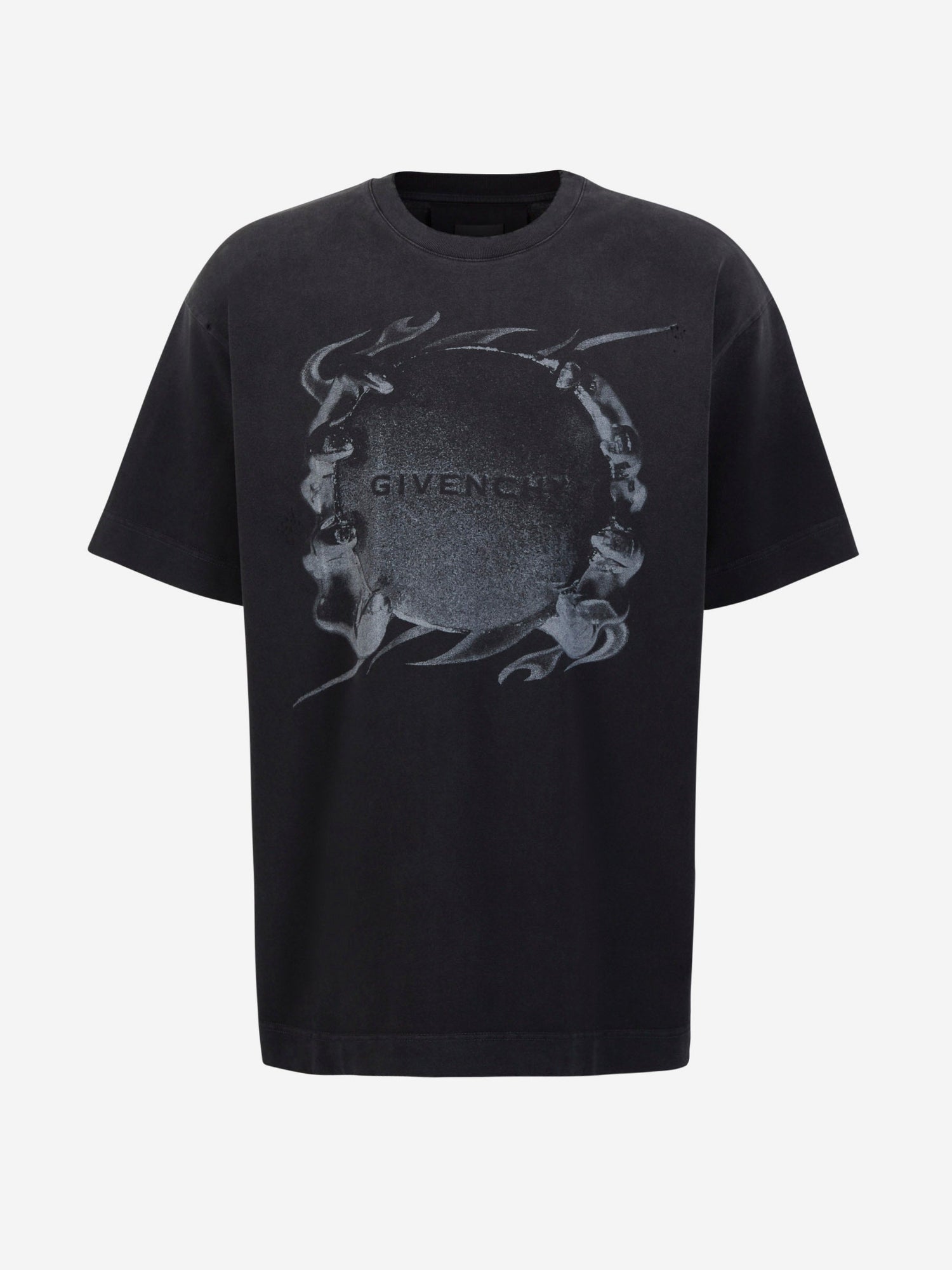 Outlet online Givenchy Hombre Camiseta Casual Algodón color Gris Antracita sku 553-003238 01 - Foto 1