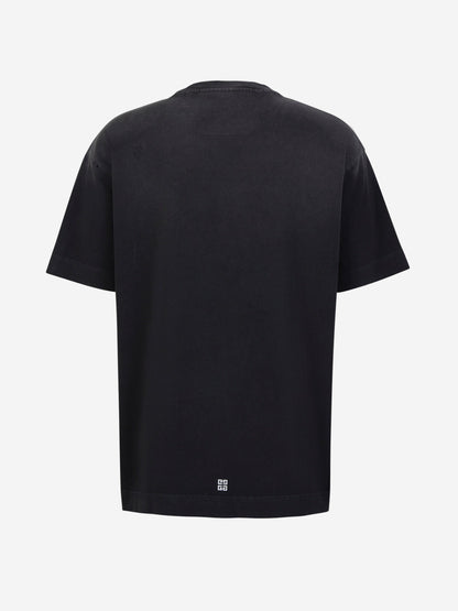 Outlet online Givenchy Hombre Camiseta Casual Algodón color Gris Antracita sku 553-003238 01 - Foto 2