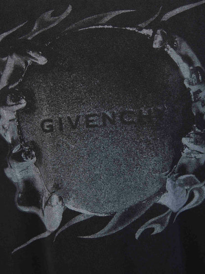 Outlet online Givenchy Hombre Camiseta Casual Algodón color Gris Antracita sku 553-003238 01 - Foto 4