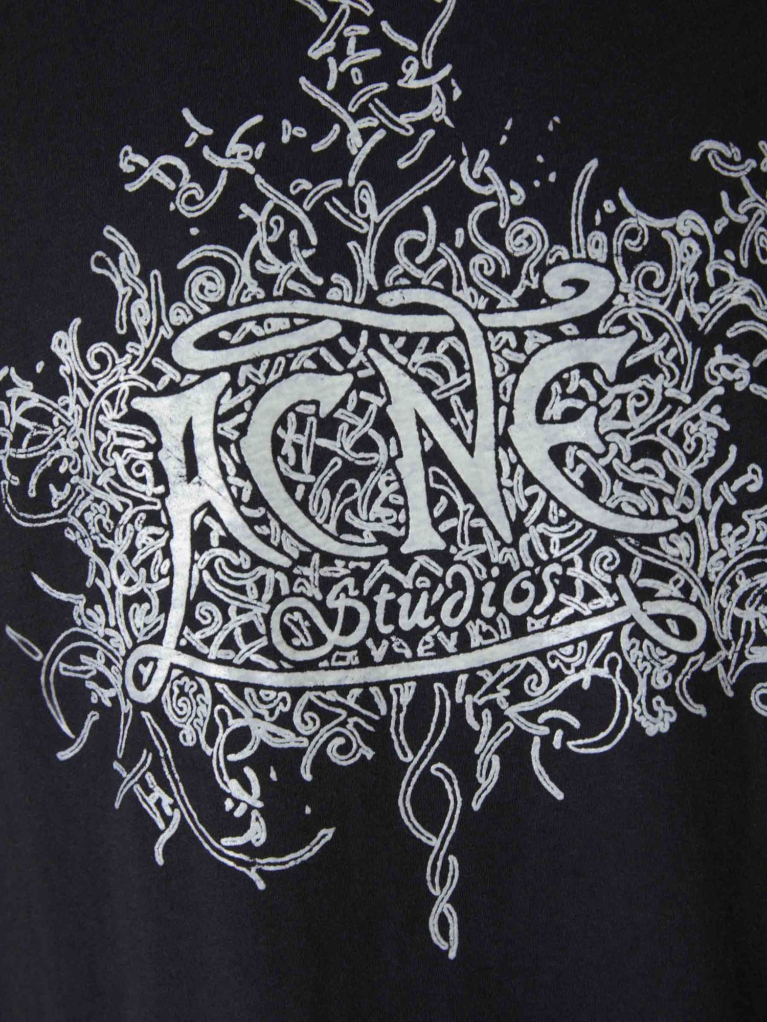 Outlet online Acne Studios Hombre Camiseta Efecto Brillante color Beis sku 553-003242 01 - Foto 8