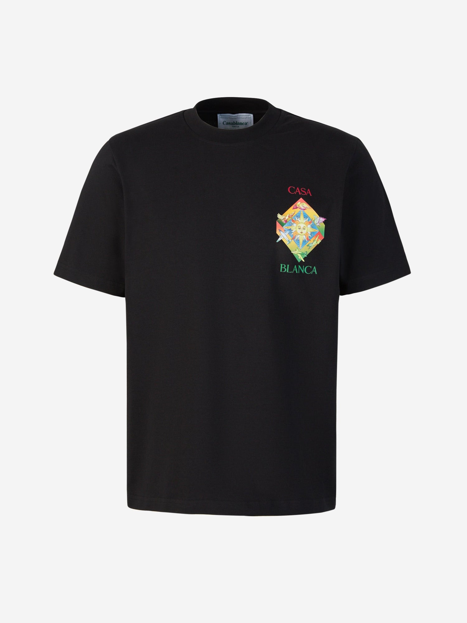 Outlet online Casablanca Hombre Camiseta Les Elements color Negro sku 553-003250 01 - Foto 1