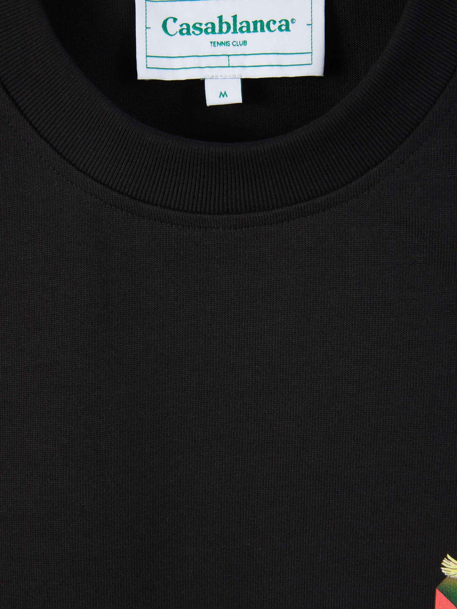 Outlet online Casablanca Hombre Camiseta Les Elements color Negro sku 553-003250 01 - Foto 3