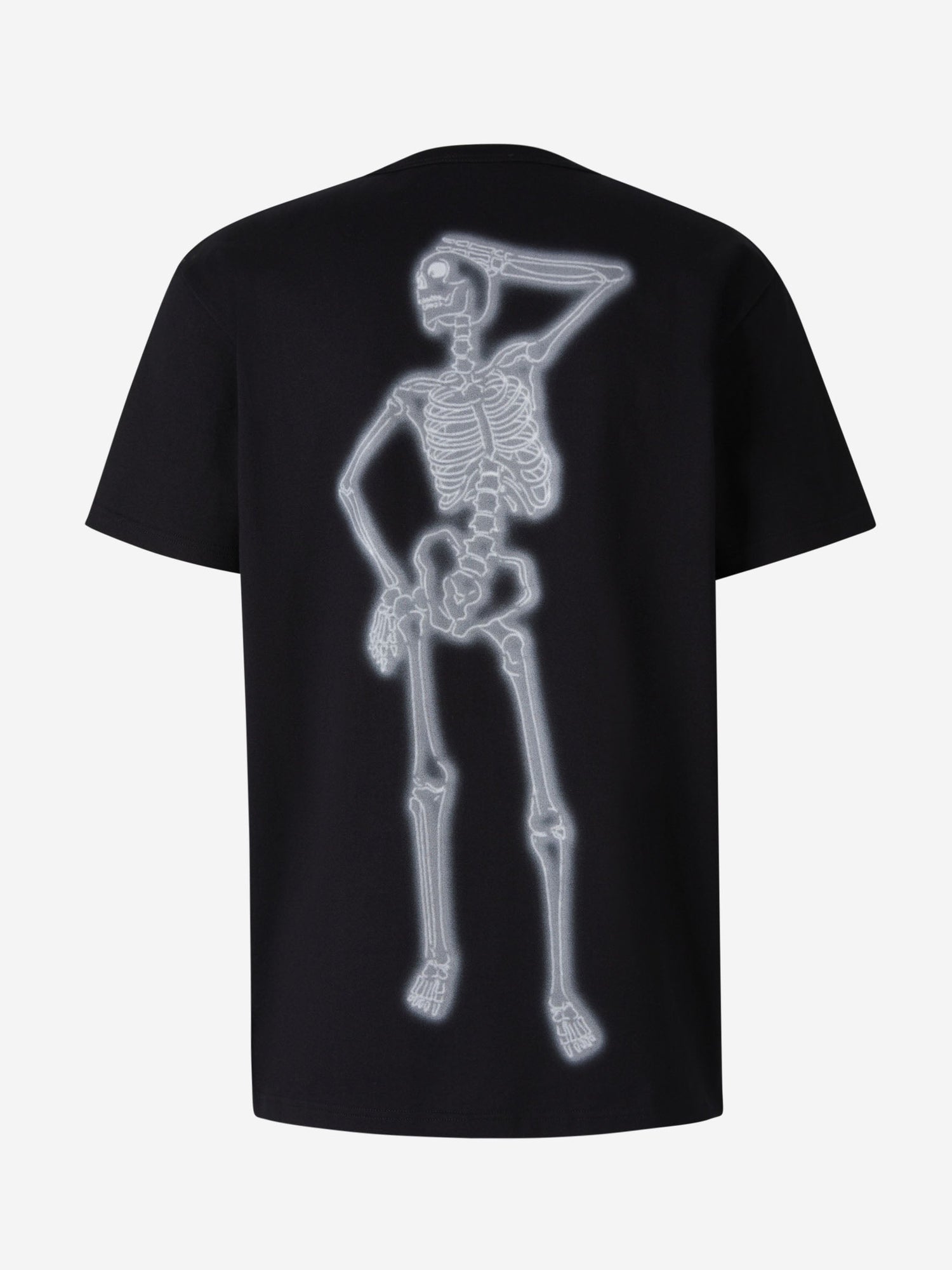 Outlet online Alexander McQueen Hombre Camiseta Gráfico Estampado color Negro sku 553-003266 01 - Foto 2