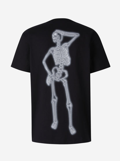 Outlet online Alexander McQueen Hombre Camiseta Gráfico Estampado color Negro sku 553-003266 01 - Foto 2