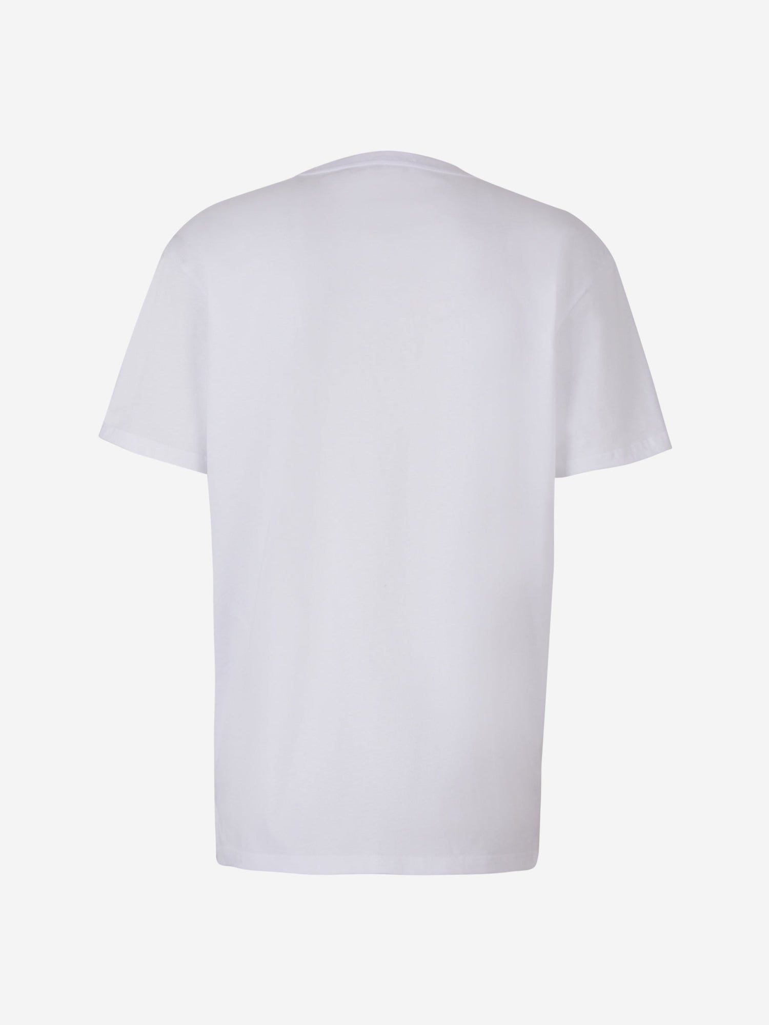 Outlet online Alexander McQueen Hombre Camiseta Algodón Skull color Blanco sku 553-003268 01 - Foto 2