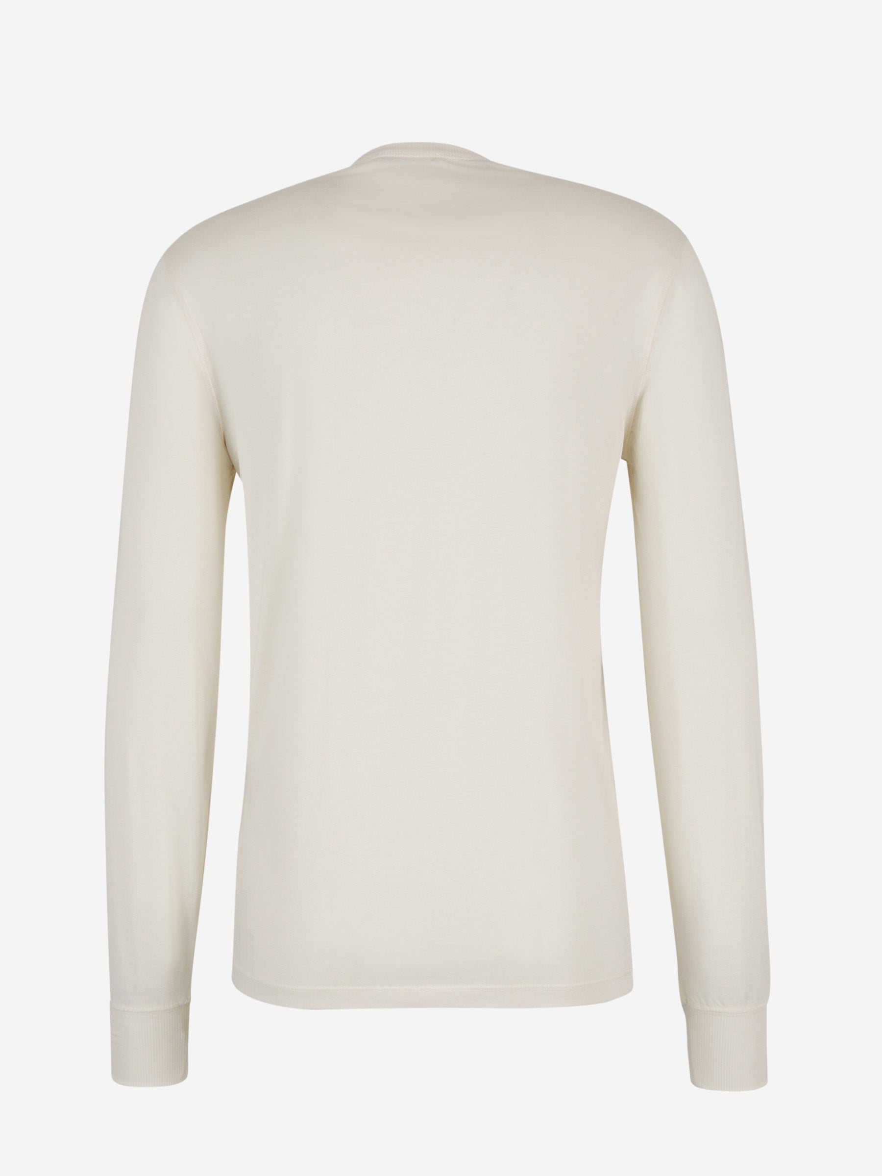 Outlet online Tom Ford Hombre Camiseta Punto Algodón color Crema sku 553-003276 01 - Foto 4
