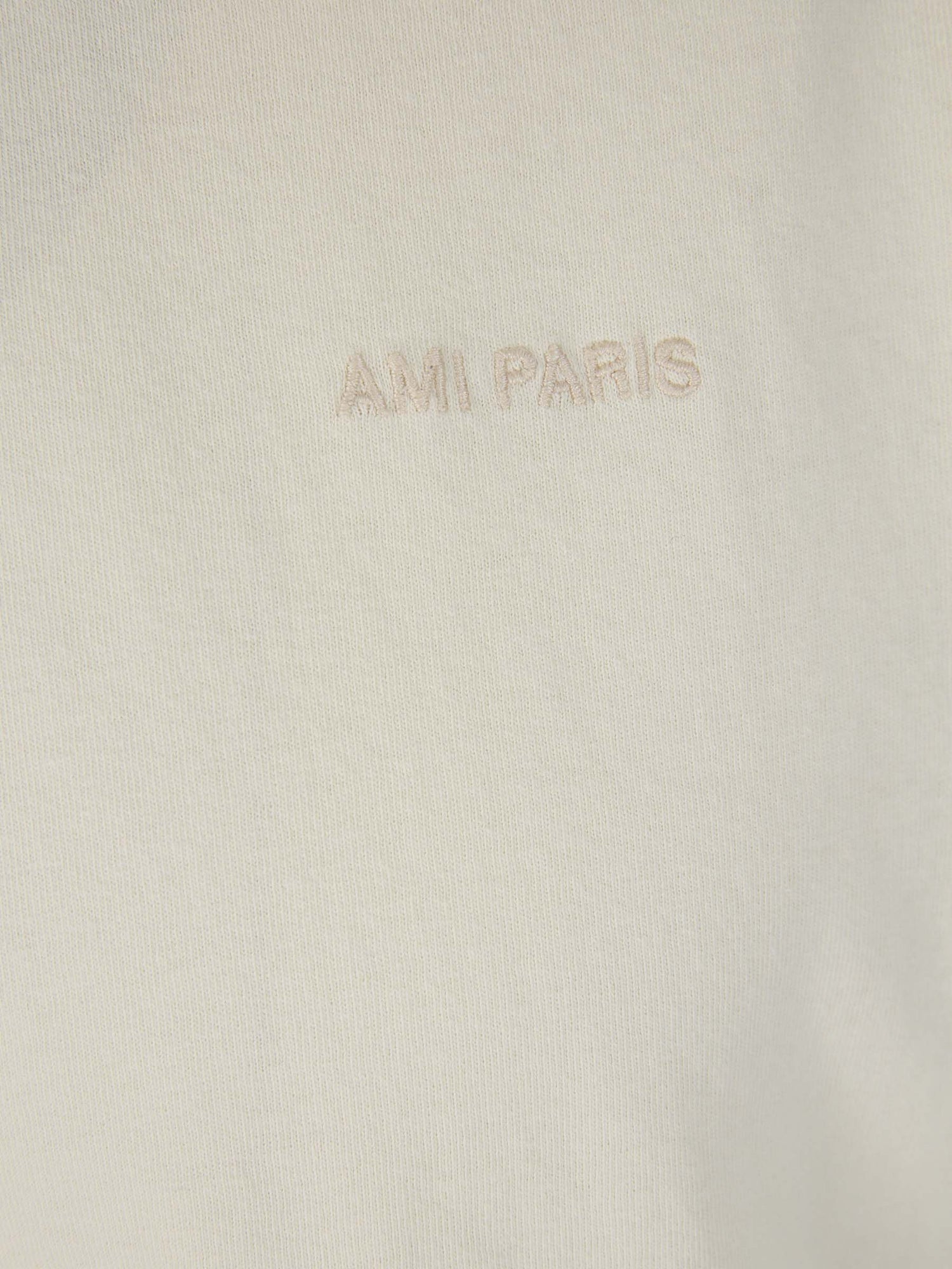 Outlet online Ami Paris Hombre Camiseta De Coeur color Crema sku 553-003278 01 - Foto 4