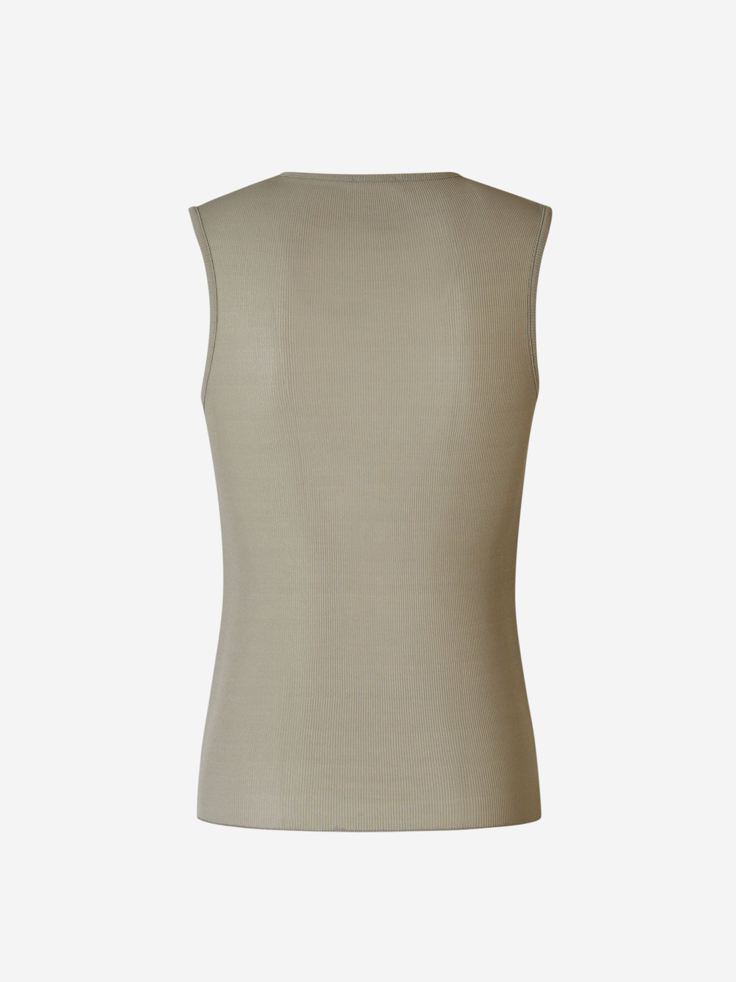 Outlet online Ami Paris Hombre Camiseta Larga Sin Mangas color Gris Claro sku 553-003279 02 - Foto 3