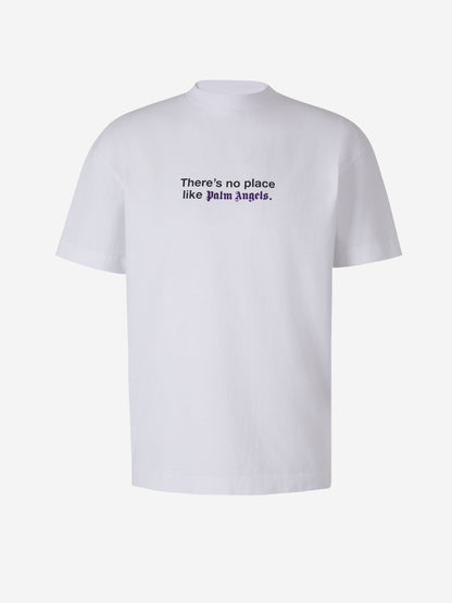 Outlet online Palm Angels Hombre Camiseta Letras Estampadas color Blanco sku 553-003287 01 - Foto 1
