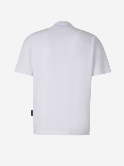 Outlet online Palm Angels Hombre Camiseta Letras Estampadas color Blanco sku 553-003287 01 - Foto 2