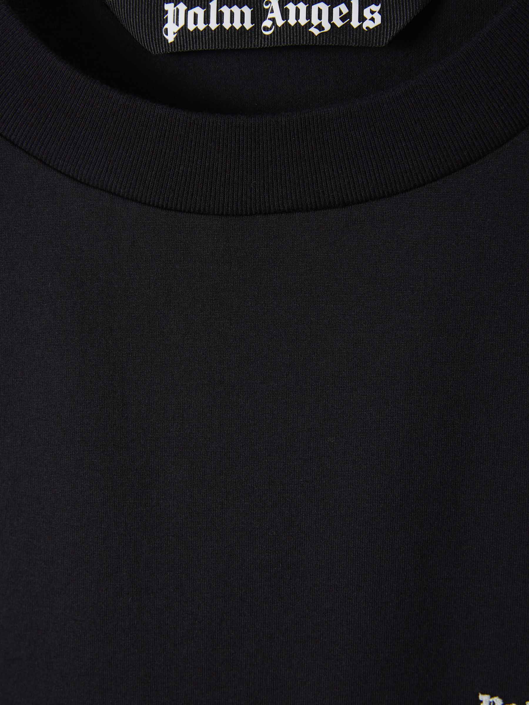 Outlet online Palm Angels Hombre Camiseta Logo Estampado color Negro sku 553-003288 01 - Foto 3