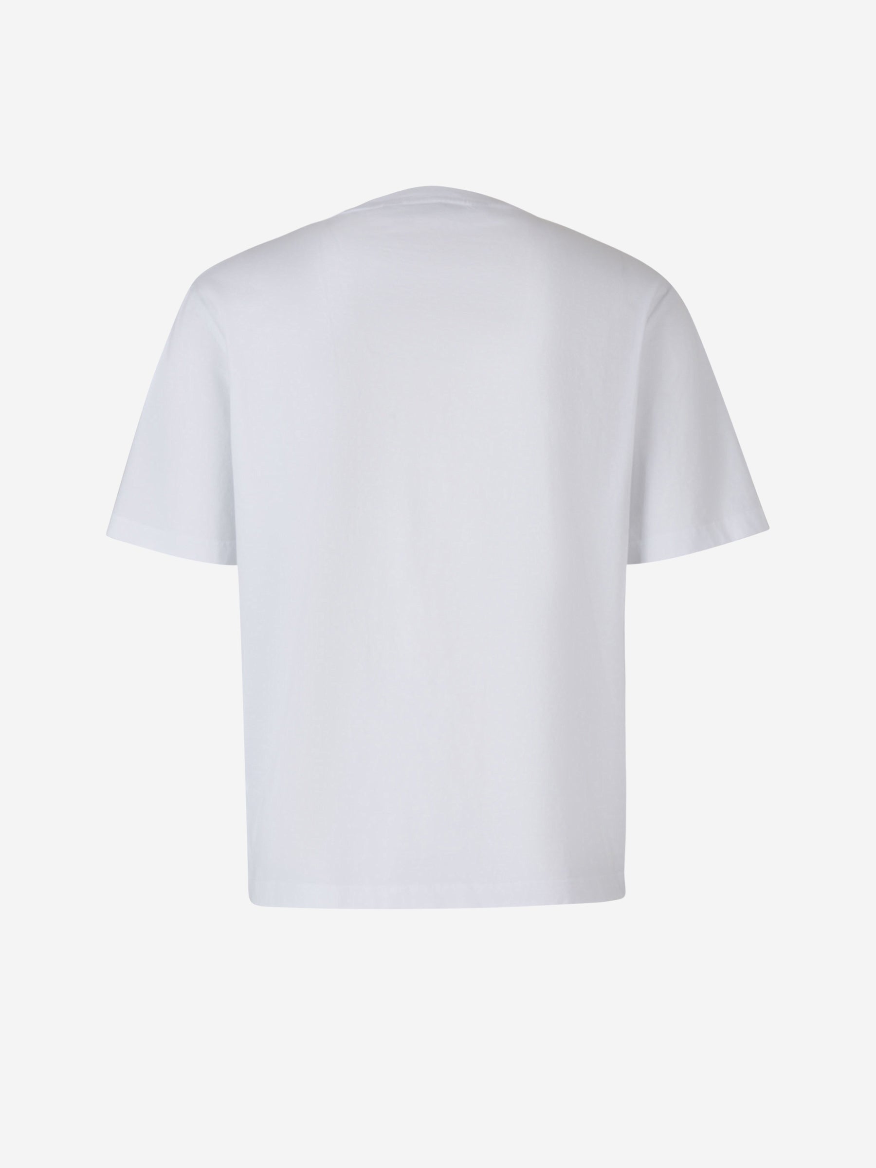 Outlet online Palm Angels Hombre Camiseta Logo Bordado color Blanco sku 553-003298 01 - Foto 2