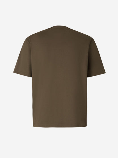 Outlet online Palm Angels Hombre Camiseta Logo Bordado color Marron sku 553-003299 01 - Foto 2