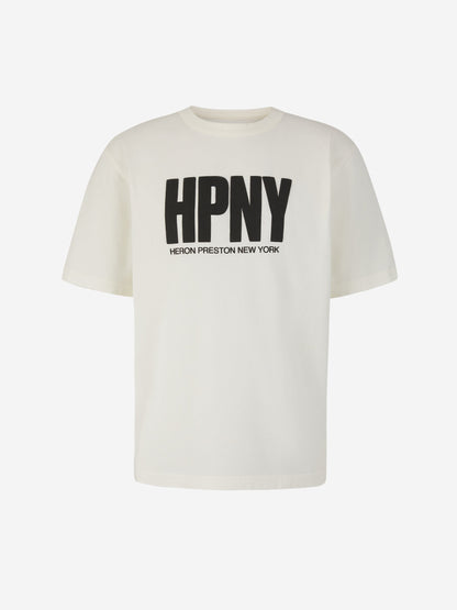 Outlet online Heron Preston Hombre Camiseta Algodón logo color Blanco sku 553-003308 01 - Foto 1