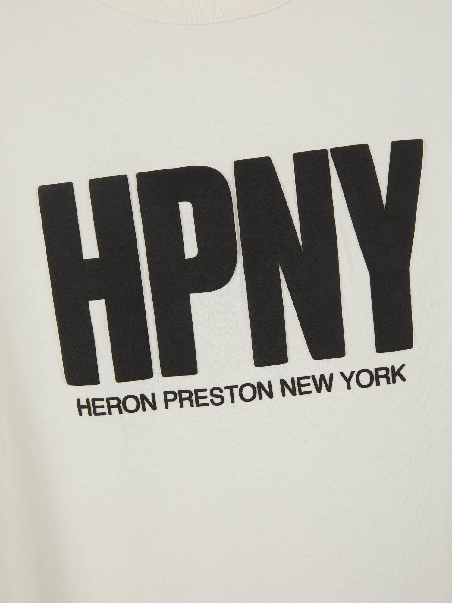 Outlet online Heron Preston Hombre Camiseta Algodón logo color Blanco sku 553-003308 01 - Foto 4