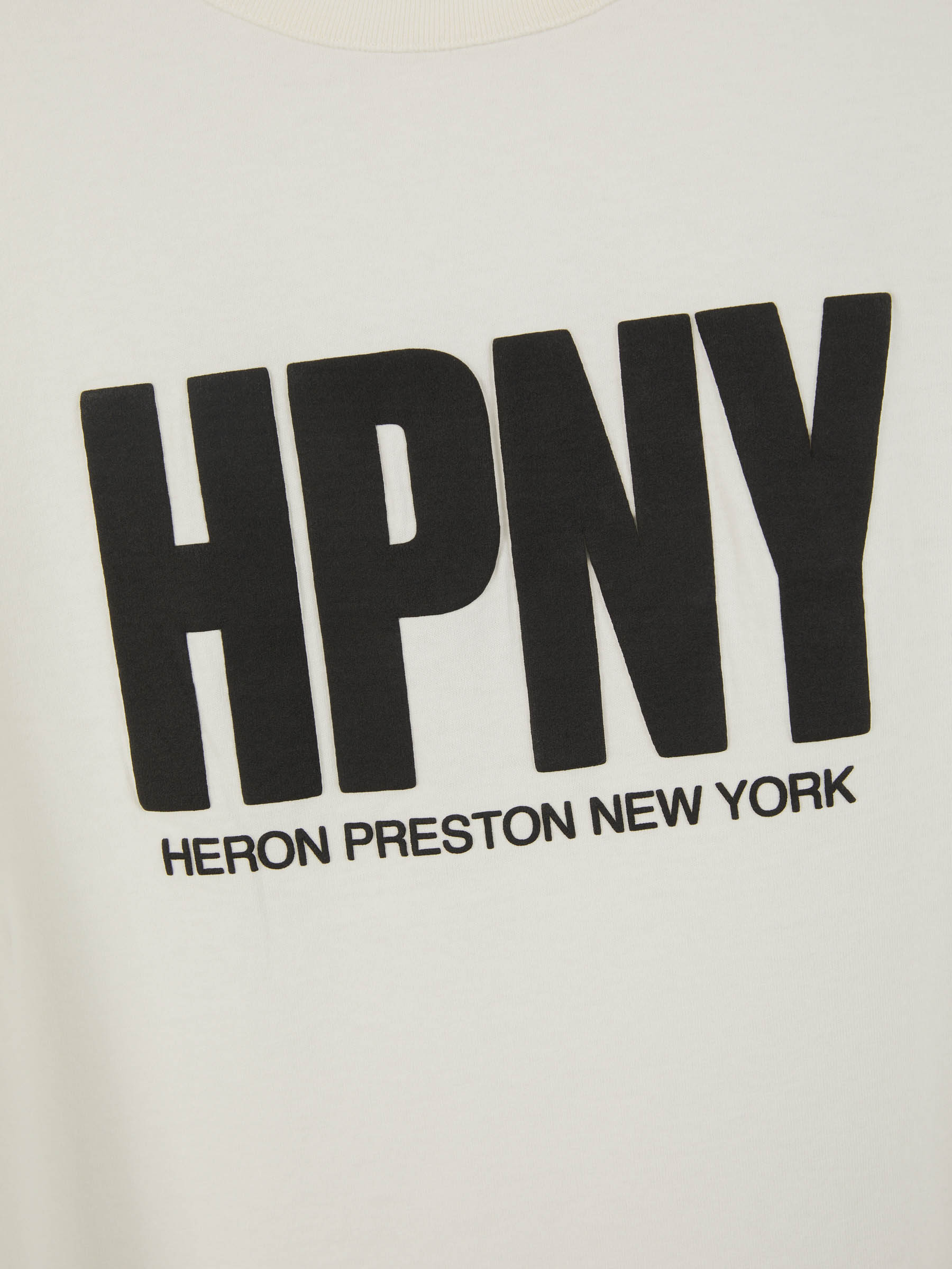 Outlet online Heron Preston Hombre Camiseta Algodón logo color Blanco sku 553-003308 01 - Foto 4