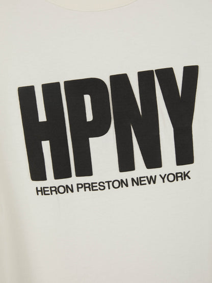 Outlet online Heron Preston Hombre Camiseta Algodón logo color Blanco sku 553-003308 01 - Foto 4