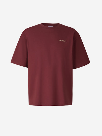 Outlet online Off-White Hombre Camiseta Moon Arrow color Rojo sku 553-003327 01 - Foto 1