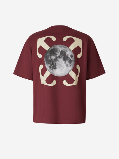 Outlet online Off-White Hombre Camiseta Moon Arrow color Rojo sku 553-003327 01 - Foto 2