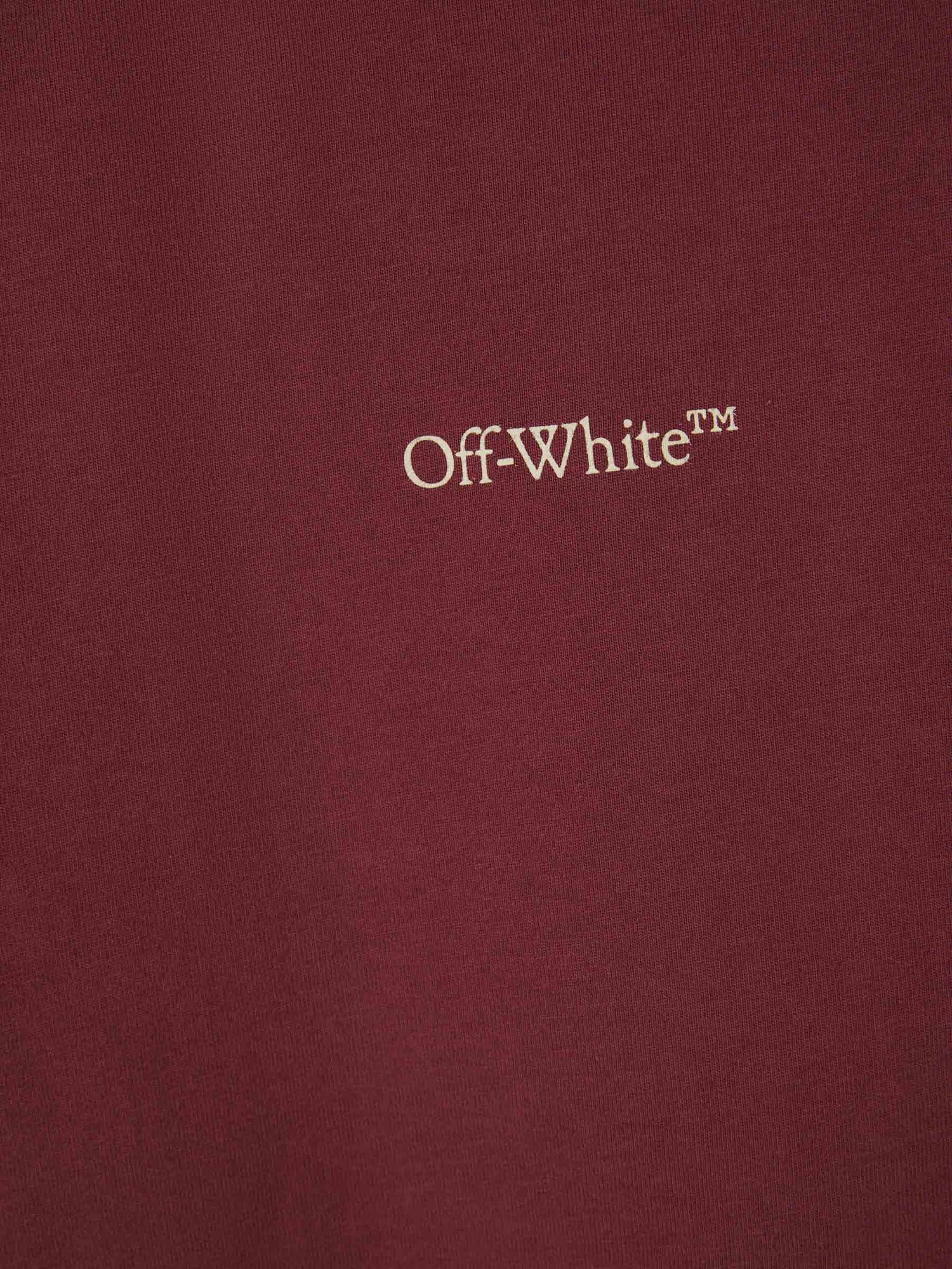 Outlet online Off-White Hombre Camiseta Moon Arrow color Rojo sku 553-003327 01 - Foto 4