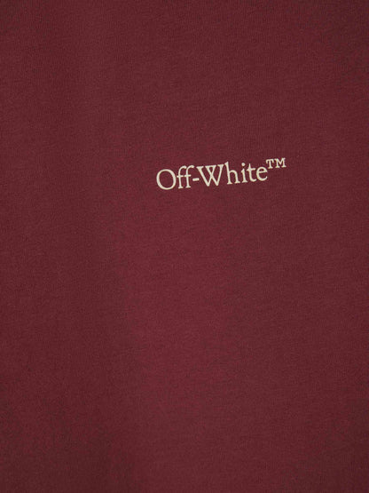 Outlet online Off-White Hombre Camiseta Moon Arrow color Rojo sku 553-003327 01 - Foto 4