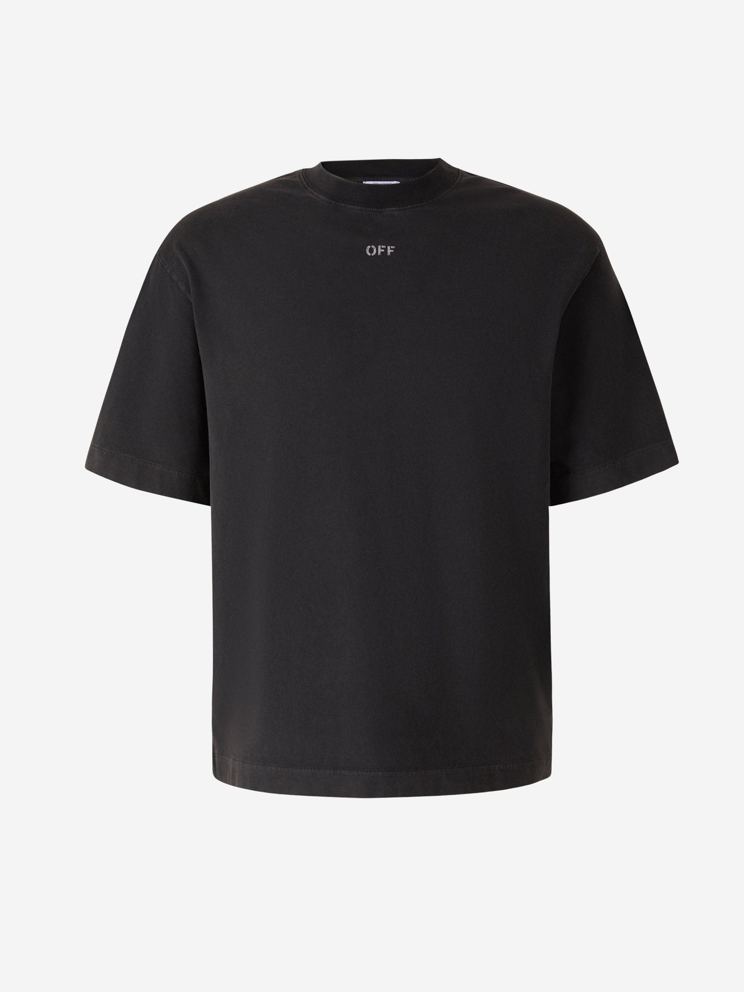 Outlet online Off-White Hombre Camiseta Logo Estampado color Negro sku 553-003328 01 - Foto 1