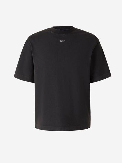Outlet online Off-White Hombre Camiseta Logo Estampado color Negro sku 553-003328 01 - Foto 1