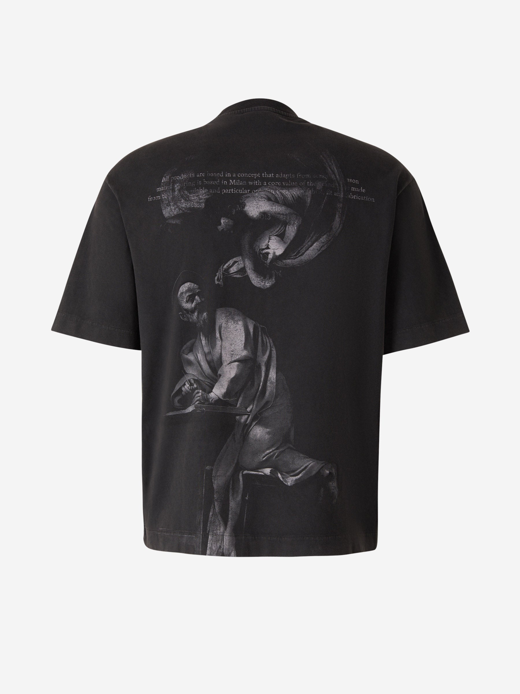 Outlet online Off-White Hombre Camiseta Logo Estampado color Negro sku 553-003328 01 - Foto 2