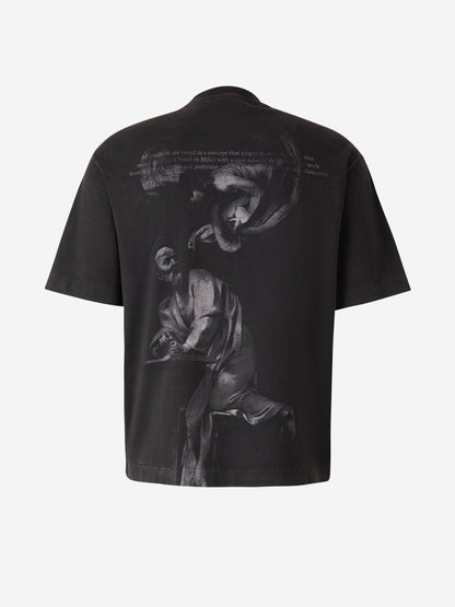 Outlet online Off-White Hombre Camiseta Logo Estampado color Negro sku 553-003328 01 - Foto 2