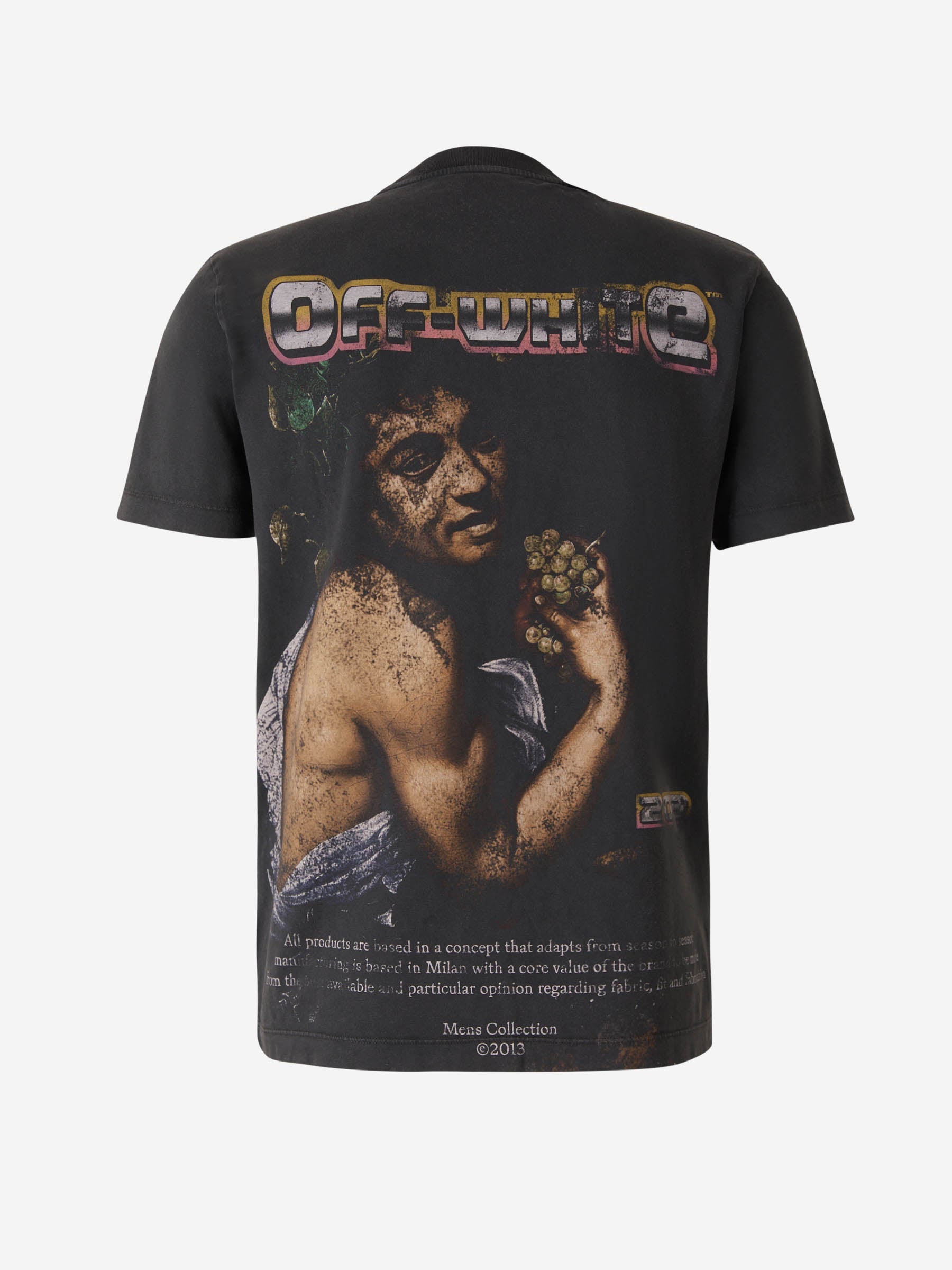 Outlet online Off-White Hombre Camiseta Gráfico Estampado color Negro sku 553-003330 01 - Foto 2