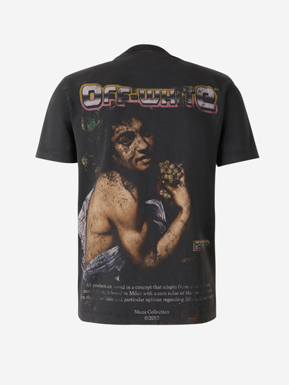 Outlet online Off-White Hombre Camiseta Gráfico Estampado color Negro sku 553-003330 01 - Foto 2