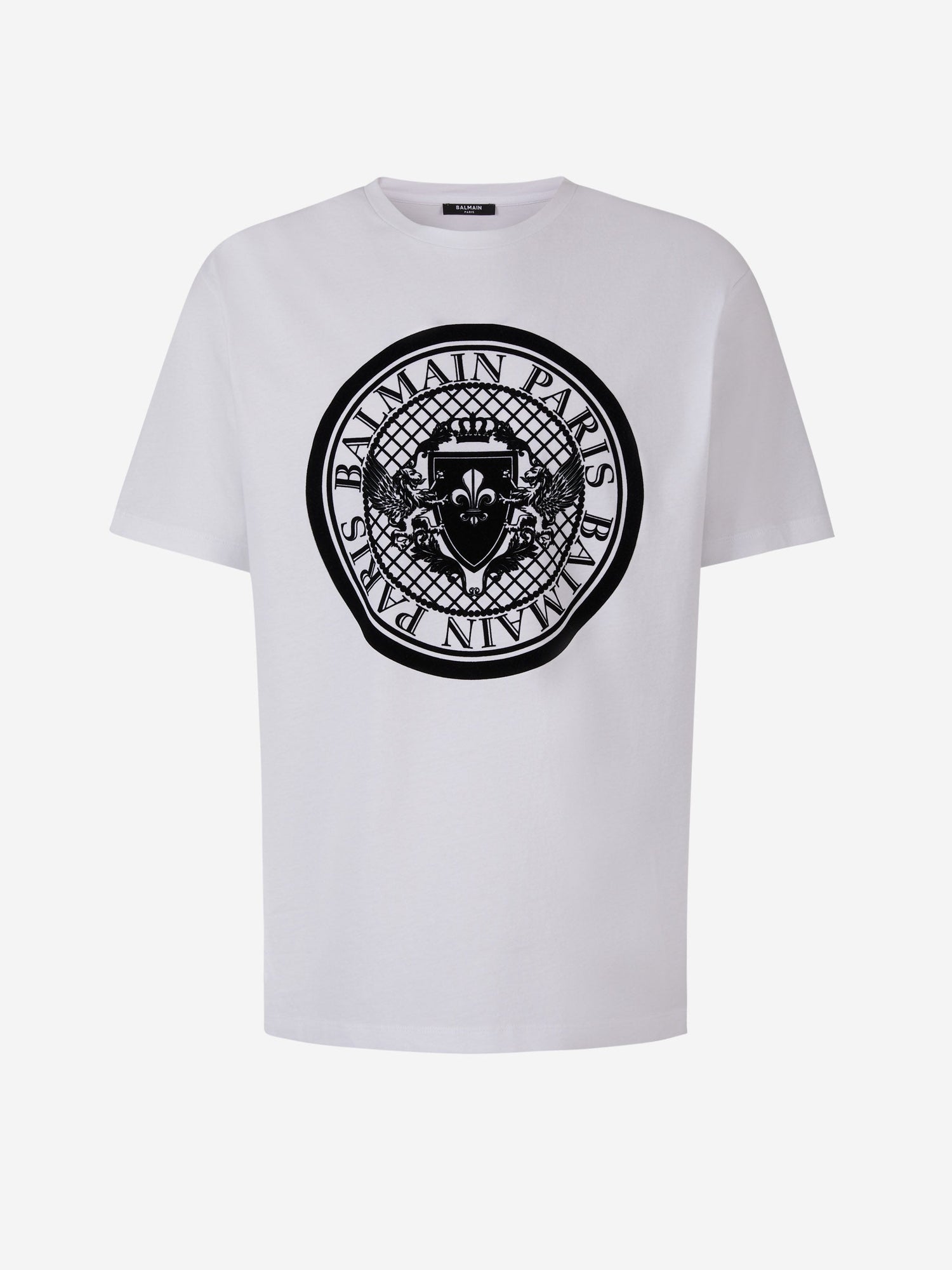 Outlet online Balmain Hombre Camiseta Gráfico Relieve color Negro sku 553-003349 01 - Foto 7