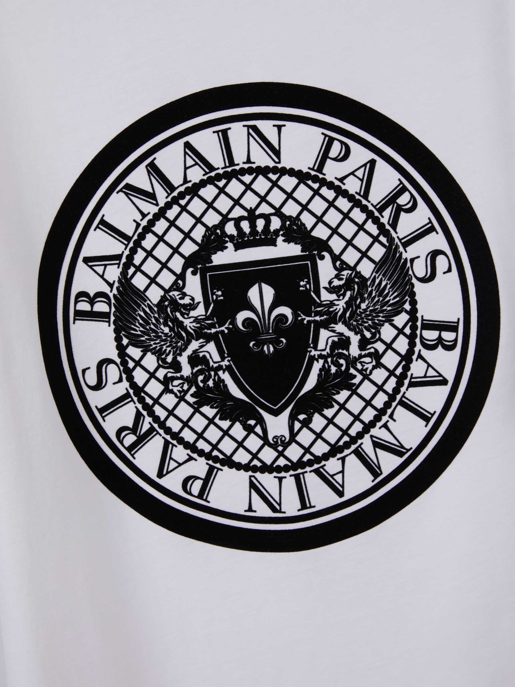 Outlet online Balmain Hombre Camiseta Gráfico Relieve color Negro sku 553-003349 01 - Foto 8