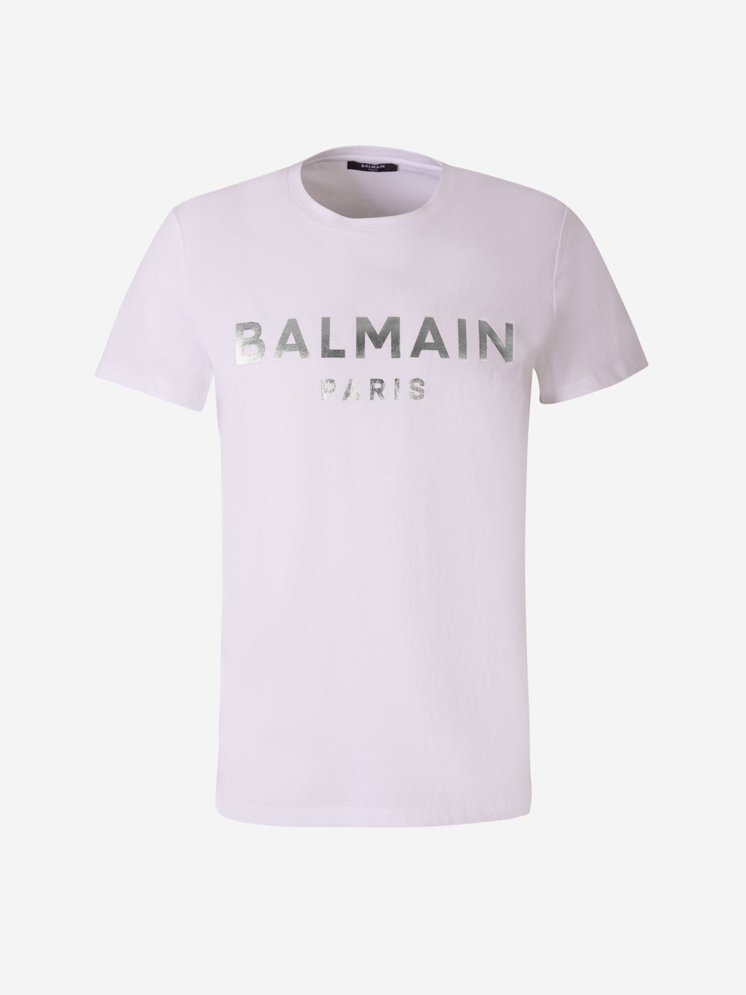 Outlet online Balmain Hombre Camiseta Logo Estampado color Blanco sku 553-003350 01 - Foto 1